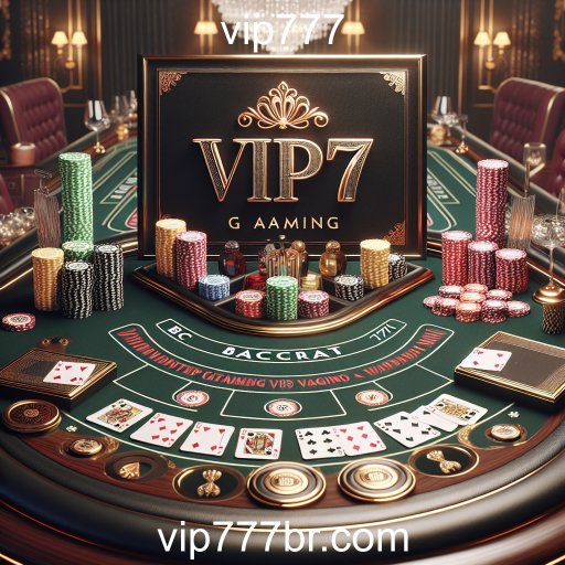 Descubra a Elegância do Baccarat no Vip777